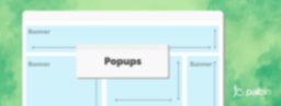 ¿Cómo diseñar banners y pop-ups?